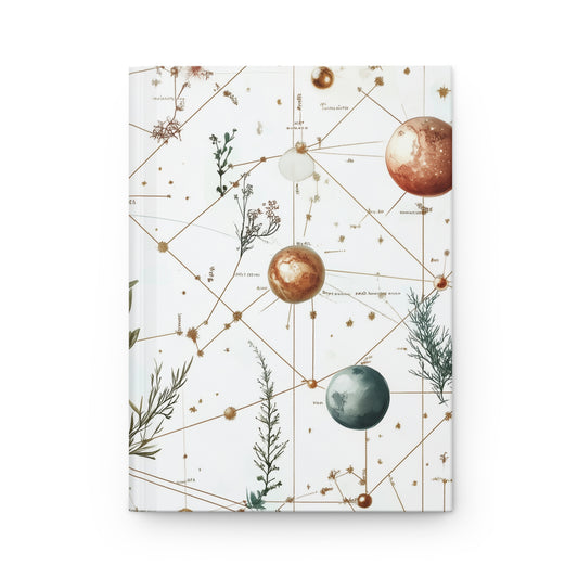planets plants hardcover journal